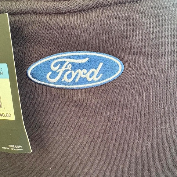 NWT, Nike FORD Stewart - Haas Racing Black Sweatshirt, Men’s Size M - Picture 4 of 8